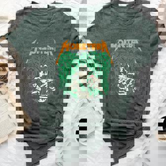 Monstera Skull Plant Lover Grunge Gardener Skeleton Bella Canvas T-shirt - Thegiftio