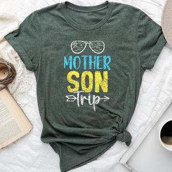 Mother Son Travel Mother's Day Mum Matching Mother Son Mum Bella Canvas T-shirt - Thegiftio UK