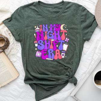 In My Night Shift Era Cute Nurse Appreciation Bella Canvas T-shirt - Thegiftio UK