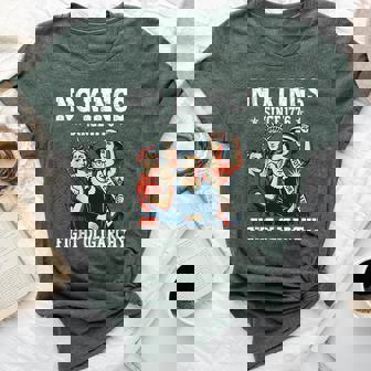 No Kings Fight Oligarchy Feminist Patriot 4Th Of July Bella Canvas T-shirt | Mazezy