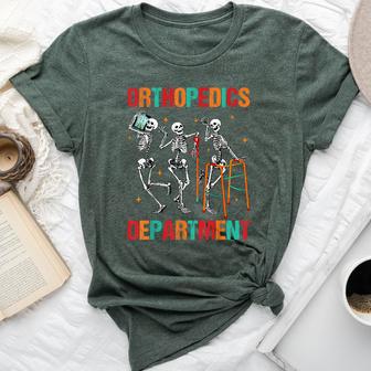 Orthopedics Department Skeleton Ortho Squad Nurse Rn Bella Canvas T-shirt - Thegiftio UK