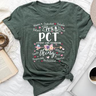 Patient Care Technician Pct Squad Team Crew Nurse Week Bella Canvas T-shirt - Thegiftio UK