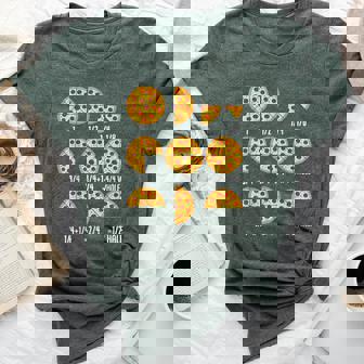 Pizza Slice Fraction Math Teacher Back To School Educational Bella Canvas T-shirt | Mazezy