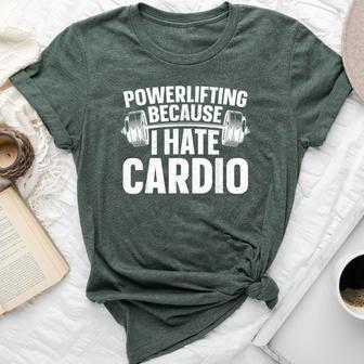 Powerlifting For Powerlifter Power Lifting Bella Canvas T-shirt - Thegiftio UK