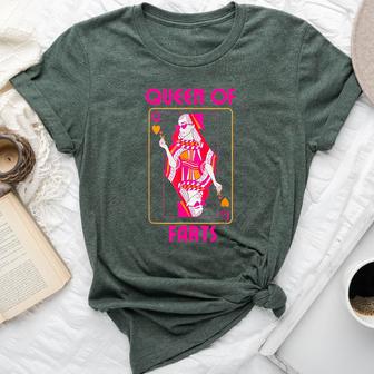 Queen Of Farts Embarrassing Joke Adult Humor Bella Canvas T-shirt - Thegiftio UK