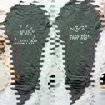 Resist Big Fan Of Human Rights Protest Equality Women Bella Canvas T-shirt | Mazezy