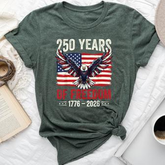 Retro 250 Years American 1776 2026 250Th Usa Years Women Bella Canvas T-shirt - Thegiftio UK