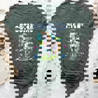 Scotland Themed Outfit Idea For & Scottish Unicorn Bella Canvas T-shirt | Seseable UK