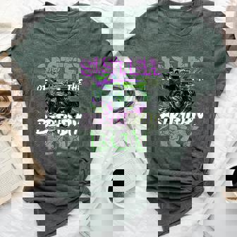 Sister Of The Birthday Monster Truck Family Matching Party Bella Canvas T-shirt | Mazezy