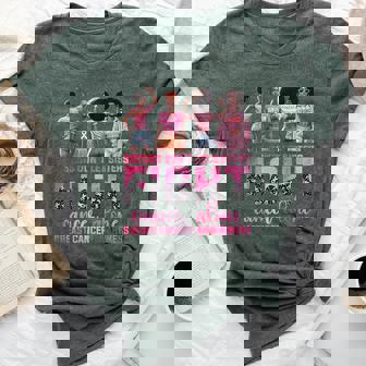 Sisters Don't Let Sisters Fight Breast Cancer Alone Women Bella Canvas T-shirt | Mazezy