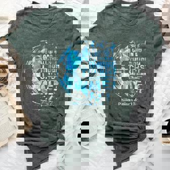 Soccer- Christian I Can Do All Things Religious Boy Men Bella Canvas T-shirt - Thegiftio