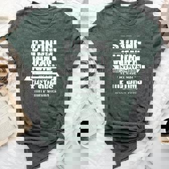 Strong Aren't Simply Born We Are Made By The Storms Bella Canvas T-shirt | Mazezy