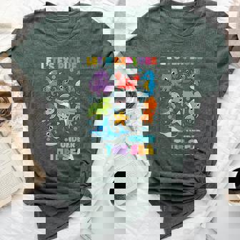 Teacher Let's Explore Under The Sea Ocean Classroom Backto Bella Canvas T-shirt - Thegiftio