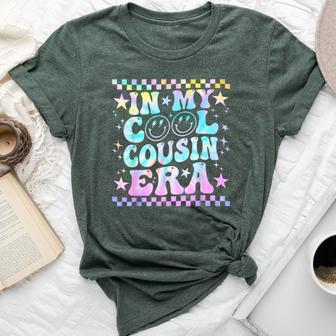Tie Dye Groovy In My Cool Cousin Era Family Bella Canvas T-shirt - Thegiftio UK