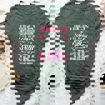 Uncle Of The Birthday Girl Family Pink Coquette Bow Bella Canvas T-shirt - Thegiftio