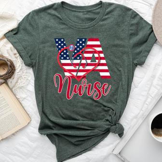 Va Nurse T Va Nurse For Men Bella Canvas T-shirt - Thegiftio UK