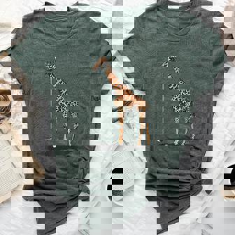 Vintage Giraffe Playing Golf Golfer Golf Lovers Bella Canvas T-shirt | Mazezy