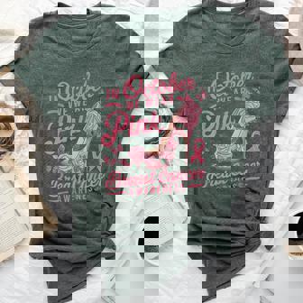 We Wear Pink October Shoes Breast Cancer Awareness Bella Canvas T-shirt | Mazezy