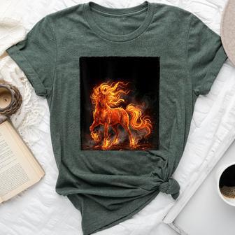 Year Of The Fire Horse 2026 Chinese Zodiac Lunar New Year Bella Canvas T-shirt - Thegiftio UK