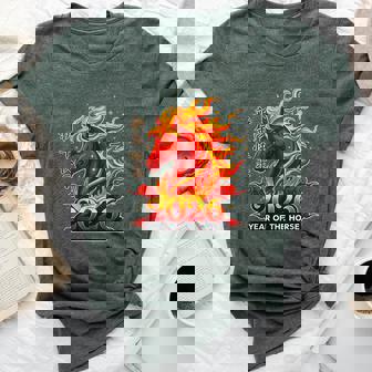 Year Of The Fire Horse Chinese Lunar New Year Zodiac 2026 Bella Canvas T-shirt | Mazezy