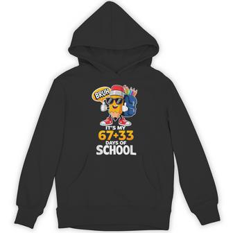 100Th Day Of School 67 100 Days Of School Hoodie - Thegiftio UK