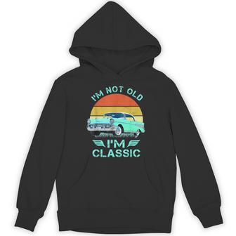 1956 1957 1953 1955 56 57 90S Chevys Bel Air Blue Hoodie - Thegiftio UK