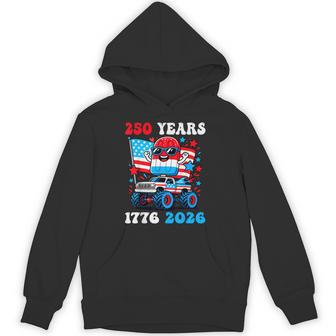 250 Years 250Th Anniversary 1776 2026 Usa 4Th Of July Boys Hoodie - Thegiftio UK