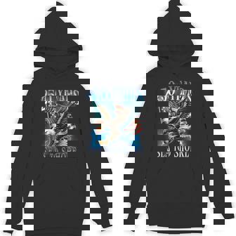 250 Years Sea To Shore Eagle And Flag Military 250Th Hoodie - Monsterry