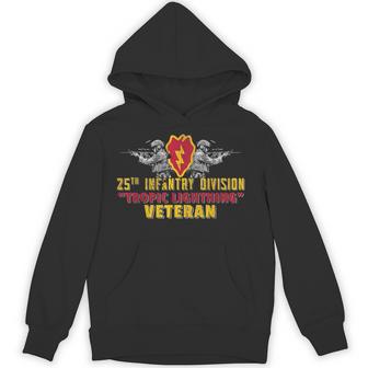 25Th Infantry Division 25 Id Tropic Lightning Division Hoodie | Mazezy