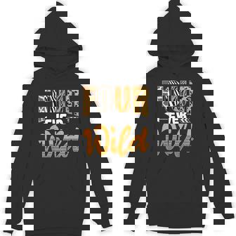 4 Four Ever Wild Savanna African Animals 4Th Birthday Hoodie - Thegiftio