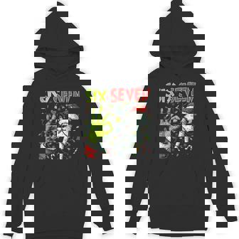 67 Green Hands Christmas Six Seven Meme Brainrot Xmas Hoodie - Monsterry