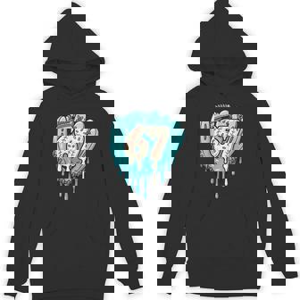 67 Ice Cream Drip Six Seven Baseball Hoodie - Monsterry