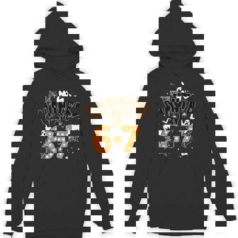 67 Meme Halloween Haunted- Ghost And Pumpkin Halloween Hoodie | Mazezy