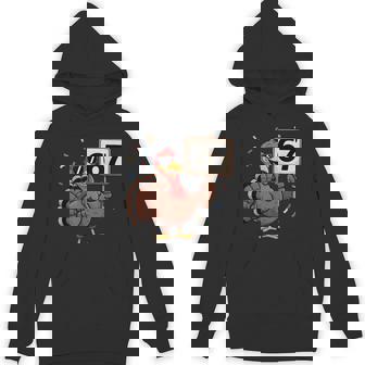 67 Thanksgiving Turkey 6 7 Middle School Thanksgiving Hoodie | Mazezy