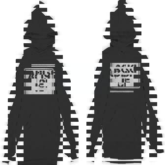 Abolish Ice Political Protest Sign Stencil Hoodie - Monsterry