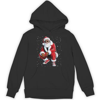 African American Christmas Outfit Afro Santa Claus Hoodie | Seseable UK