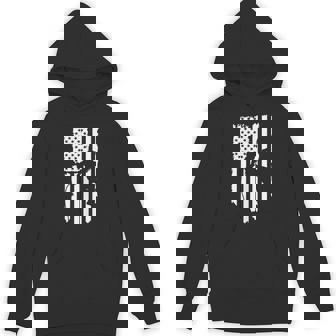 American Flag USA Patriotic Rappelling Rope Climbing Tank Top Unisex Hoodie | Mazezy