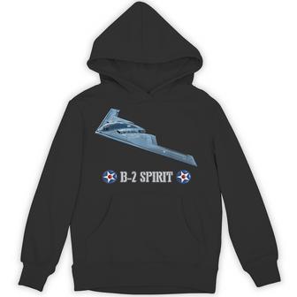 American Plane Camouflage Bomber B2 Spirit Hoodie | Mazezy