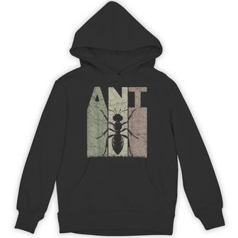 Ant Vintage Entomology Retro Ant Keeper Entomologist Hoodie - Thegiftio UK