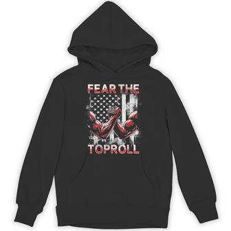 Arm Wrestling Fear The Toproll Hoodie - Thegiftio UK