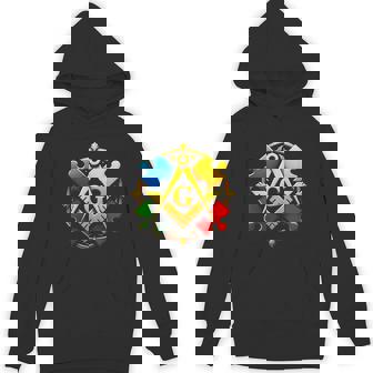 Autism Awareness Freemason Masonic Lodge Mason Puzzle Hoodie - Monsterry