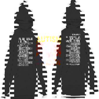 Autism Edgy Skeleton Bootleg Hard Skeleton Meme Hoodie - Monsterry