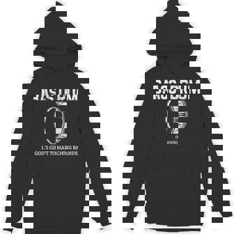 Bass Drum Definition Marching Band Drummer Unisex Hoodie | Mazezy