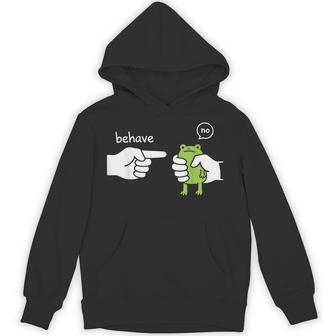 Behave No Frog Hoodie - Thegiftio UK