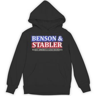 Benson And Stabler Make America Less Heinous Hoodie - Thegiftio UK