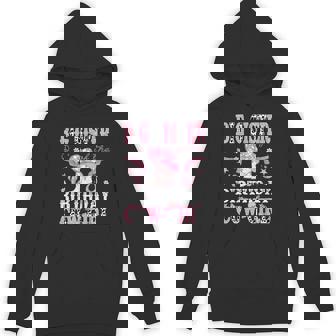 Big Sister Of The Birthday Cowgirl Pink Disco Rodeo Western Hoodie | Mazezy