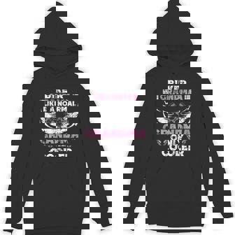 Biker Grandma Motorcycle Vintage Grandmother Motorbike Unisex Hoodie | Mazezy