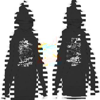 Birthday Monster Truck 4 Year Old Boys 4Th Party Born 2022 Hoodie | Mazezy