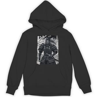 Black Afro African Japanese Style Yasuke Samurai Hoodie - Thegiftio UK