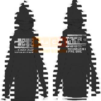 Black History Month The Prime Element Periodic Table Hoodie - Monsterry